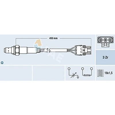 Afbeelding van Fae Lambda sonde 77117