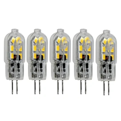 Afbeelding van Jandei G4 LED lamp 1,5W 12V dimbaar koud wit 6000ºC Blister 5 stuks