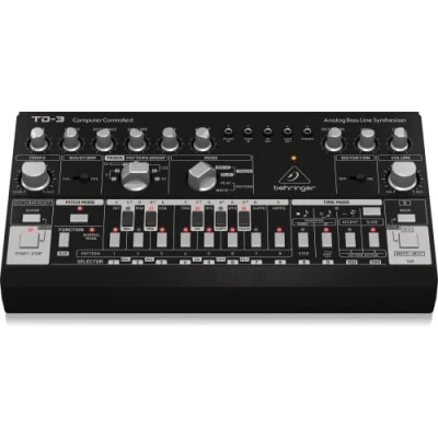 Afbeelding van Behringer TD 3 (Black) Analoge synthesizer