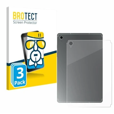 Afbeelding van BROTECT Screenprotector voor Samsung Galaxy Tab S10 FE (Achterkant) Folie Beschermfolie Beschermglas transparant (3 Stuks)