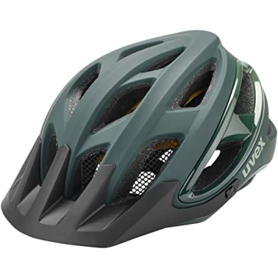 Afbeelding van uvex unbound MIPS veilige MTB helm voor dames en heren systeem individueel passysteem forest olive matt 58 62 cm
