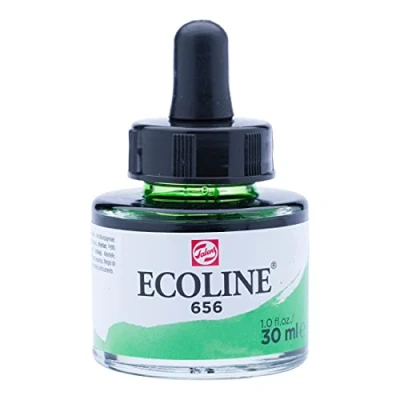 Afbeelding van Ecoline Vloeibare Aquarelfles 30 ml Woudgroen 656 (11256561)