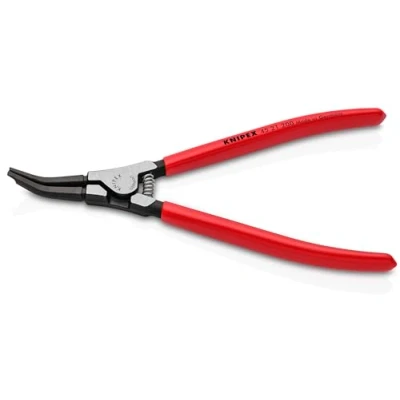 Afbeelding van Knipex Montagetangen voor veerringen op assen gebruineerd, met kunststof bekleed 200 mm 45 21
