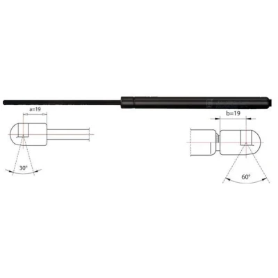 Afbeelding van METZGER 2110489 Gasveer achterklep 420N 492mm Links achter, Rechts achter SEAT: Leon III Hatchback, MITSUBISHI: Outlander 2 SUV