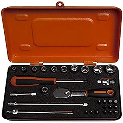 Afbeelding van Bahco dopsleutelset 1 4 met bits 6729MHP