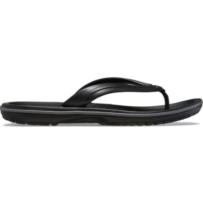 Afbeelding van Crocs Crocband Flip Teenslippers, uniseks, Zwart Slate Grey, 48/49 EU