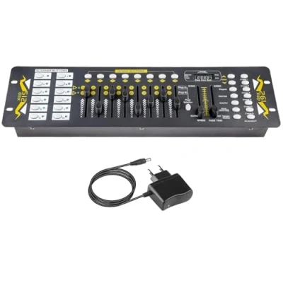 Afbeelding van Jindaaudio 54 kanaals Mini DMX 512 lichtcontroller en podiumlichtconsole