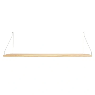 Afbeelding van Frama Shelf White wandplank 80x27 roestvrij staal
