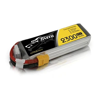 Afbeelding van Tattu LiPo accupack 11.1 V 2300 mAh Aantal cellen: 3 45 C Softcase XT60