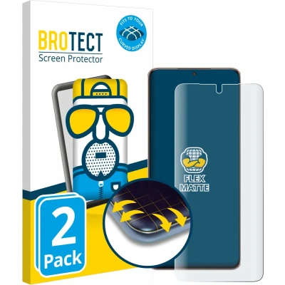 Afbeelding van BROTECT Screenprotector voor Samsung Galaxy S21 Ultra 5G Folie Beschermfolie matte volledig dekking (2 Stuks)