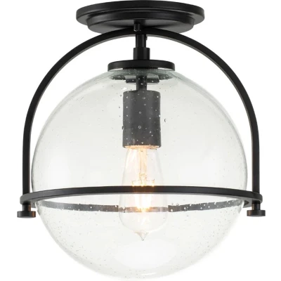 Afbeelding van Hinkley LED Plafondlamp Somerset 1X E27 Max 60W Dimbaar Black