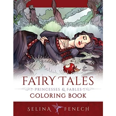 Afbeelding van Fairy Tales, Princesses, and Fables Coloring Book: 20