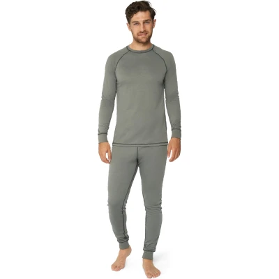 Afbeelding van DANISH ENDURANCE Thermoset voor Dames &amp; Heren Gerecycelde Materialen Thermokleding Grijs Zwart Maat S