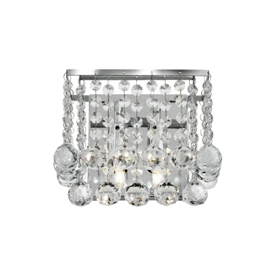Afbeelding van Searchlight Hanna Wandverlichting 20 X 18 Cm Chroom