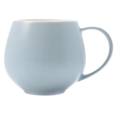 Afbeelding van Maxwell &amp; Williams Tint Becher, Tasse, Henklebecher, Rund, Porzellan, Hellblau, 450 ml, DI0057