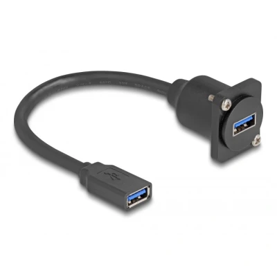 Afbeelding van Delock D Typ USB 5 Gbps Kabel A Buchse zu schwarz 20