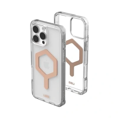 Afbeelding van Apple iPhone 16 Pro Max MagSafe Hoesje Kunststof UAG Hardcase/Backcover Transparant Telefoonhoesje Shockproof/Valbescherming