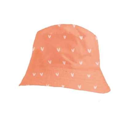 Afbeelding van Swim Essentials UV Zonnehoed Baby Oranje Hartjes 4 8 jaar