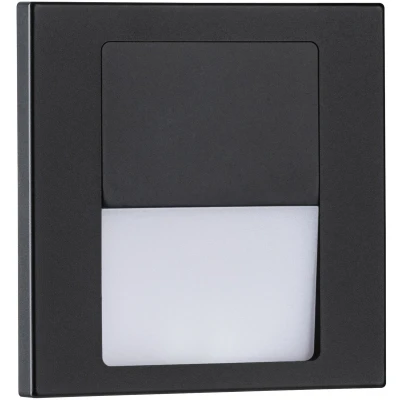 Afbeelding van Paulmann Ledinbouwlamp LED wand inbouwlamp Tsaro vierkant 80x36mm