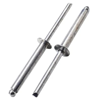 Afbeelding van SKIR&#039;CO (130 stuks) Verzinkte stalen blindklinknagels 5,0 x 30 mm, doorn, popklinknagels, koepelkop, DIN 7337 klinknagels