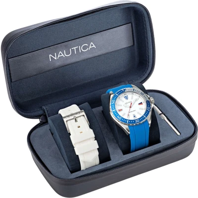 Afbeelding van Nautica Crandon Park Beach NAPCPS015 Geschenkset met extra horlogeband
