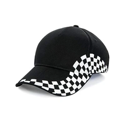 Afbeelding van Beechfield Grand Prix Cap B159 Black / White