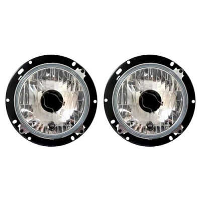 Afbeelding van Mlx MelTruck® rond H4 koplampen positielicht dimlicht grootlicht tractor Deutz DX E20 met gloeilampen 12V