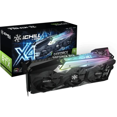 Afbeelding van INNO3D GeForce RTX 3080 iCHILL X4 10GB GDDR6X LHR Videokaart