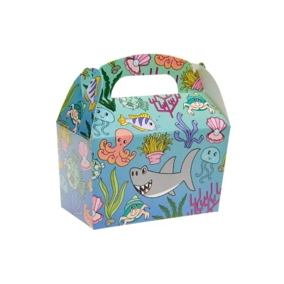 Afbeelding van Zeedieren Uitdeeldoosjes 12x12,5x6cm 12 stuks