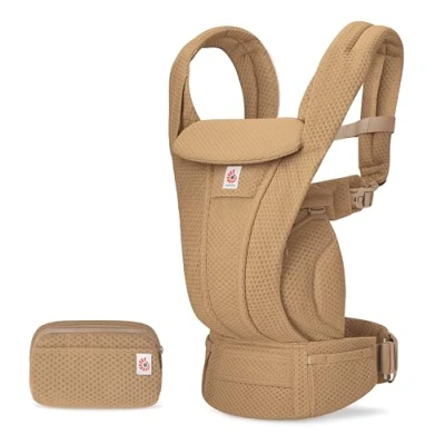 Afbeelding van Ergobaby Omni Deluxe Mesh Draagzak Camel