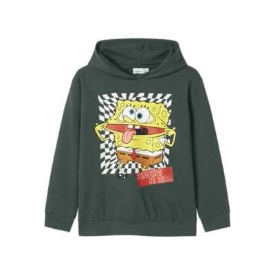 Afbeelding van Name it Nkmjohano Sponge Sweater voor kinderen, Maat: 122/128, Garden topiary