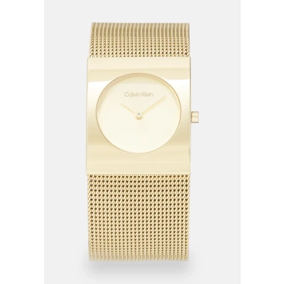 Afbeelding van Calvin Klein Pulse Horloge goldcoloured, Dames, Maat: One Size, Gold coloured