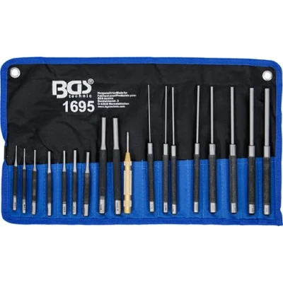 Afbeelding van BGS 1695 Pendrijverset 100 150 200 mm 1,5 9,5 Incl. centerpunten 18 dlg.
