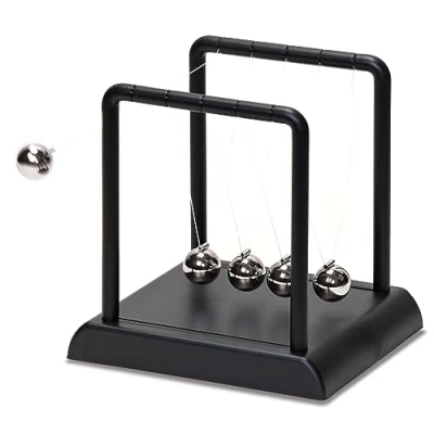 Afbeelding van Newtons Cradle directeur wetenschap bureauspeelgoed apparaat geschenk