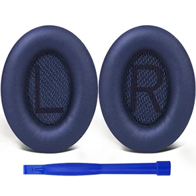 Afbeelding van SoloWIT® Oorkussens Vervanging voor Bose QuietComfort 35 (QC35) and Quiet Comfort II (QC35 II) Over ear Hoofdtelefoon