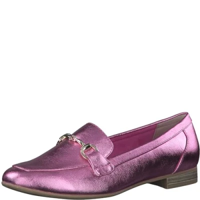 Afbeelding van MARCO TOZZI Loafers by Guido Maria Kretschmer 2 24212 42 dames, Pink Metallic, 39 EU