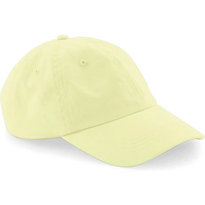 Afbeelding van Senvi Beechfield Low Profile 6 Panel Dad Cap Pastel Lemon