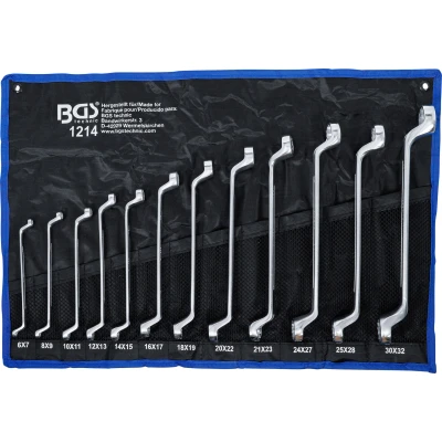 Afbeelding van BGS Ringsleutelset verdiept 6 x 7 30 32 mm 12 delig
