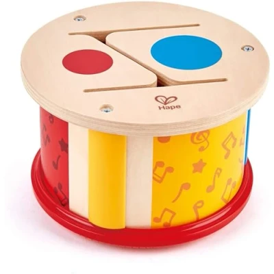 Afbeelding van Hape Dubbelzijdige Trommel Speelgoedinstrument