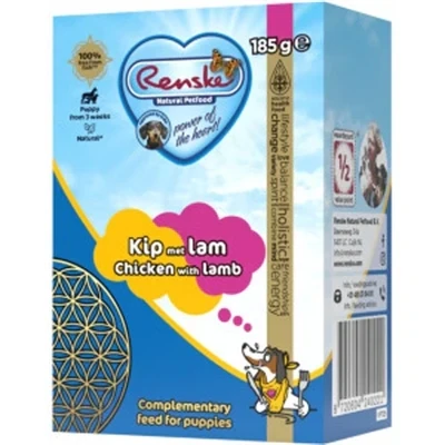 Afbeelding van Renske Vers Bereide Maaltijd Puppy Lam / Kip 24X185 GR