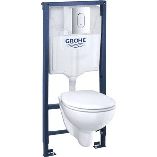Afbeelding van Grohe bau wc pack bedieningspaneel wandcloset incl zitting 39418000
