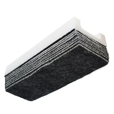Afbeelding van RAYLU PAPER Meerlaagse whiteboard gum met 10 viltlagen, droog afwasbaar, licht en compact