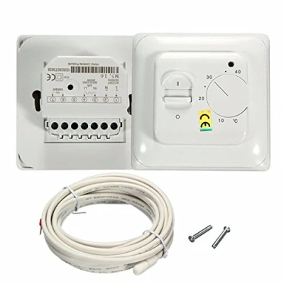 Afbeelding van Yosoo thermostaat, wit, temperatuurregeling, airconditioning enz. (16A, 230V)