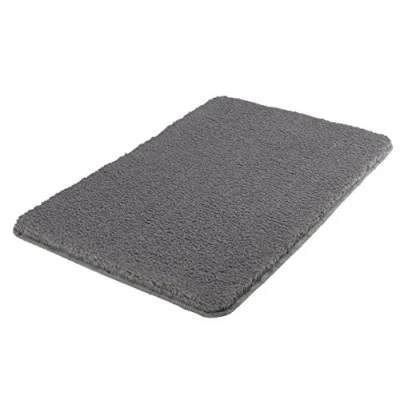 Afbeelding van Badmat Super Soft Antraciet Grijs 60x90cm