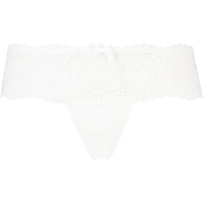 Afbeelding van Hunkemöller Dames Lingerie Boxerstring Florence Wit maat M