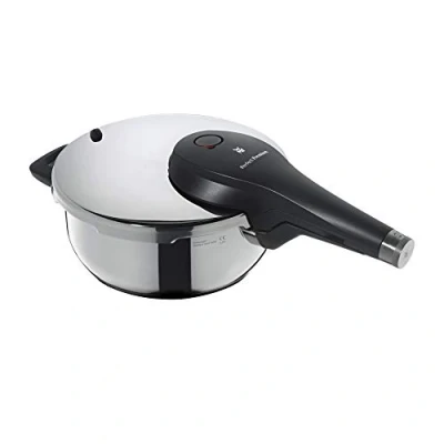 Afbeelding van WMF Perfect Premium snelkookpan, 3,0 l, Cromargan gepolijst roestvrij staal, Ø 22 cm, geschikt voor inductie, vaatwasmachinebestendig, staal