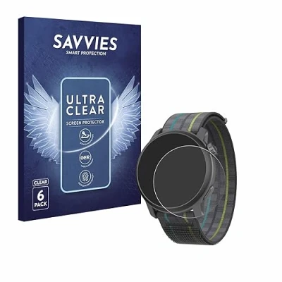 Afbeelding van Savvies (6 Stuks) Schermbeschermer voor Coros Pace 3 Screen Protector Ultra Transparant