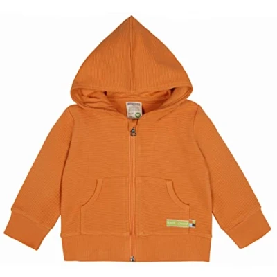 Afbeelding van loud + proud Sweater met rits voor kinderen, Maat: 74/80, Orange