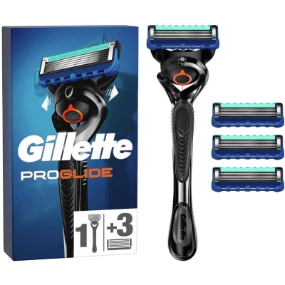 Afbeelding van Gillette Fusion5 Scheersysteem + 3 scheermesjes Mannen