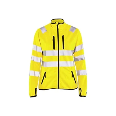 Afbeelding van Blåkläder 4926 2512 Dames Softshell jack High Vis Geel maat XS